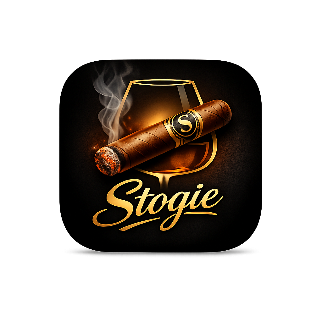 Stogie cigar lounge app logo